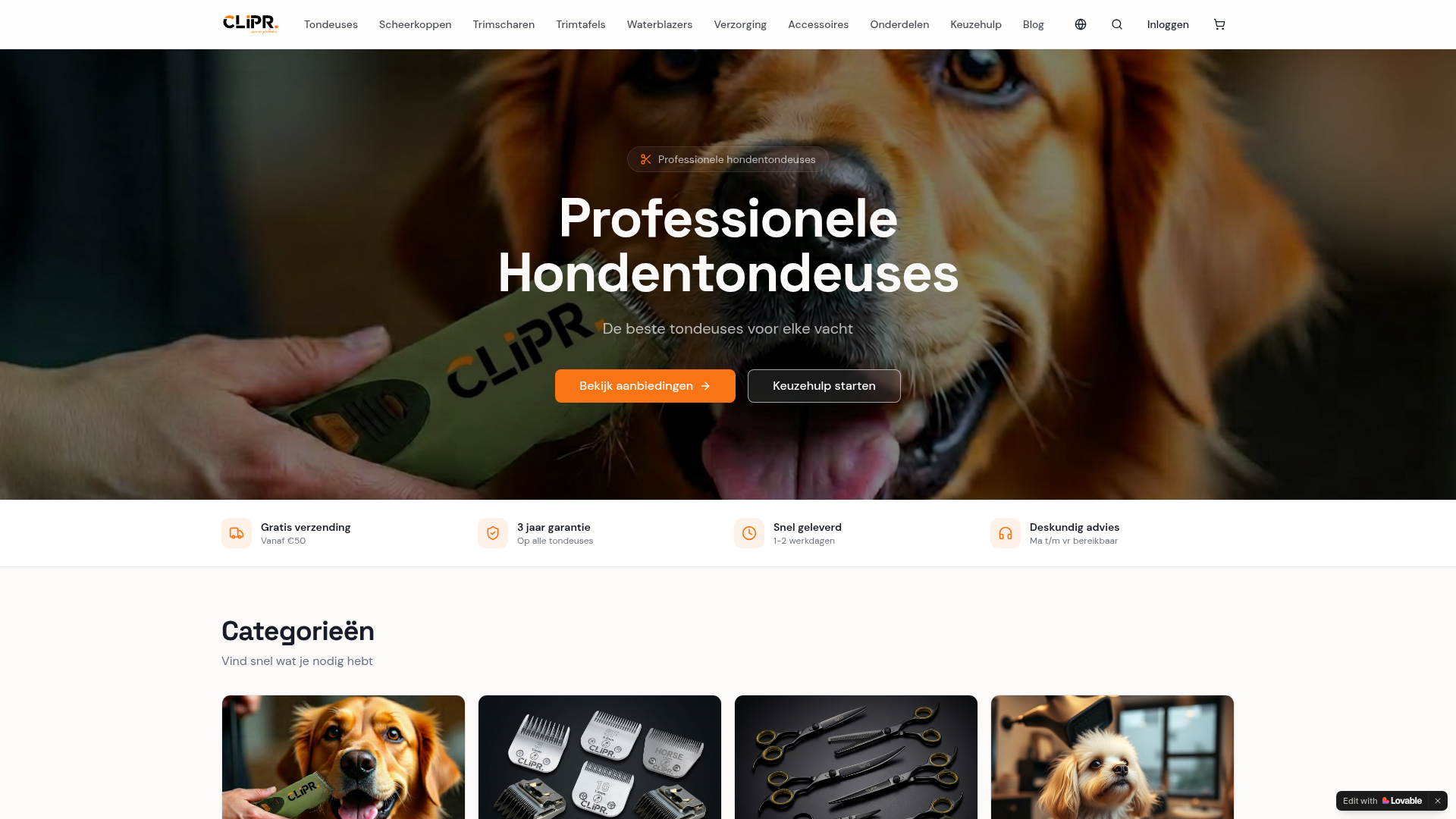 Screenshot van Clipr